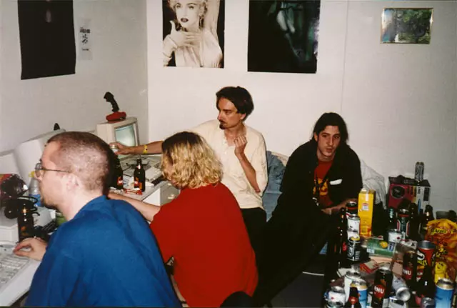 Cynic (while coding on "Art"), Droid, Visualice, XXX