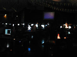 ... at night.