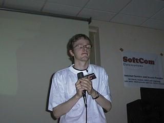 Kyp performing "Mama" by Heintje (or some other song with that name).
