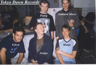 The TDR-guys: Velvet, Assign, Paniq, Mentz, Ambient Move.
