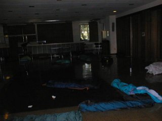 For the first time at Evoke: a real seperated sleepinghall.
