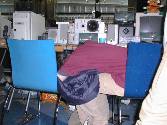Another guy sleeping: Avalanche (Trinity)