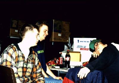 A little later. Jey, Pandur and Alecs.
