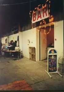 The snackbar (located between the second and third hall).
