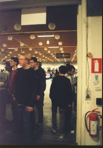 View from the fist into the second hall.
