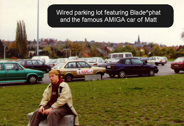 Ruler-Uli from Munich aka Blade (Phat) in the background you see Matt´s famous party-car.
