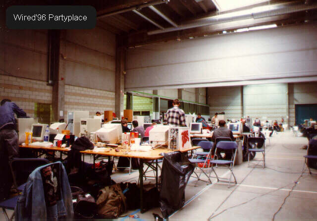This is what the party-place was like.
