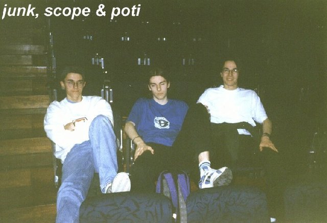 Junk, Scope and Poti in the Auditorium